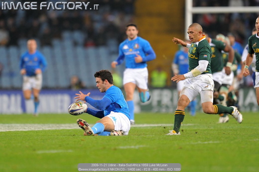 2009-11-21 Udine - Italia-Sud Africa 1859 Luke McLean